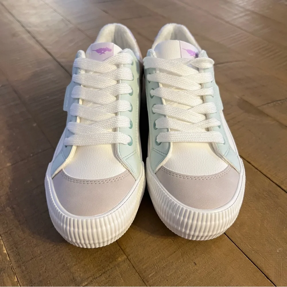 ROCKET DOG Women's Cheery Plush Foam White Sneaker Size 9.5 (NWOB) - Picture 3 of 7